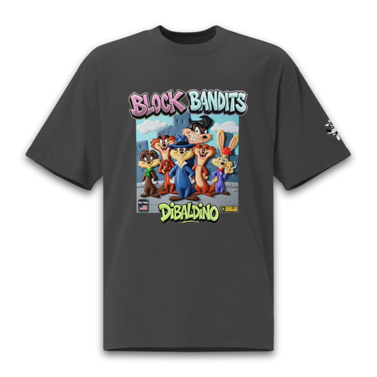 Block Bandits Crew – Oversized Cotton T-Shirt