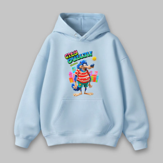 City Outlaw Wolf – Unisex Hoodie