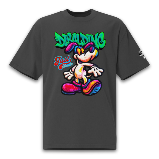 Just smile – Oversized Cotton T-Shirt