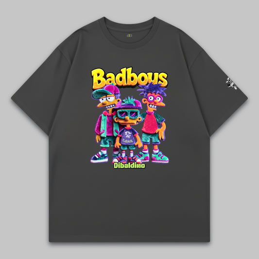 Badboys Graphic – Oversize Baumwoll-T-Shirt