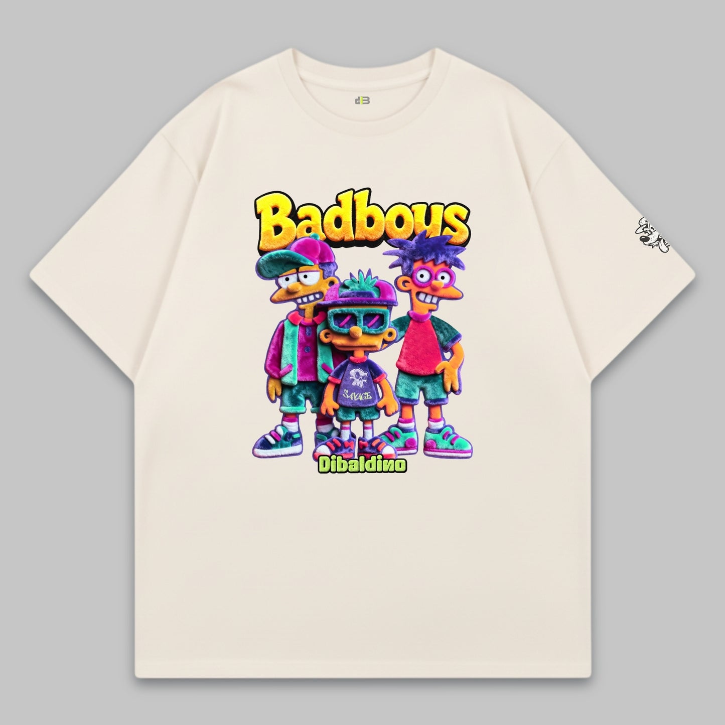 Badboys Graphic – Oversized Cotton T-Shirt