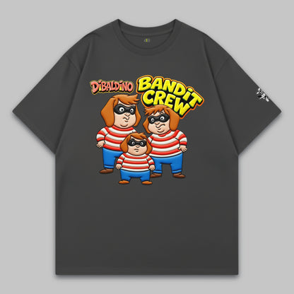 Bandit Crew – Oversized Cotton T-Shirt