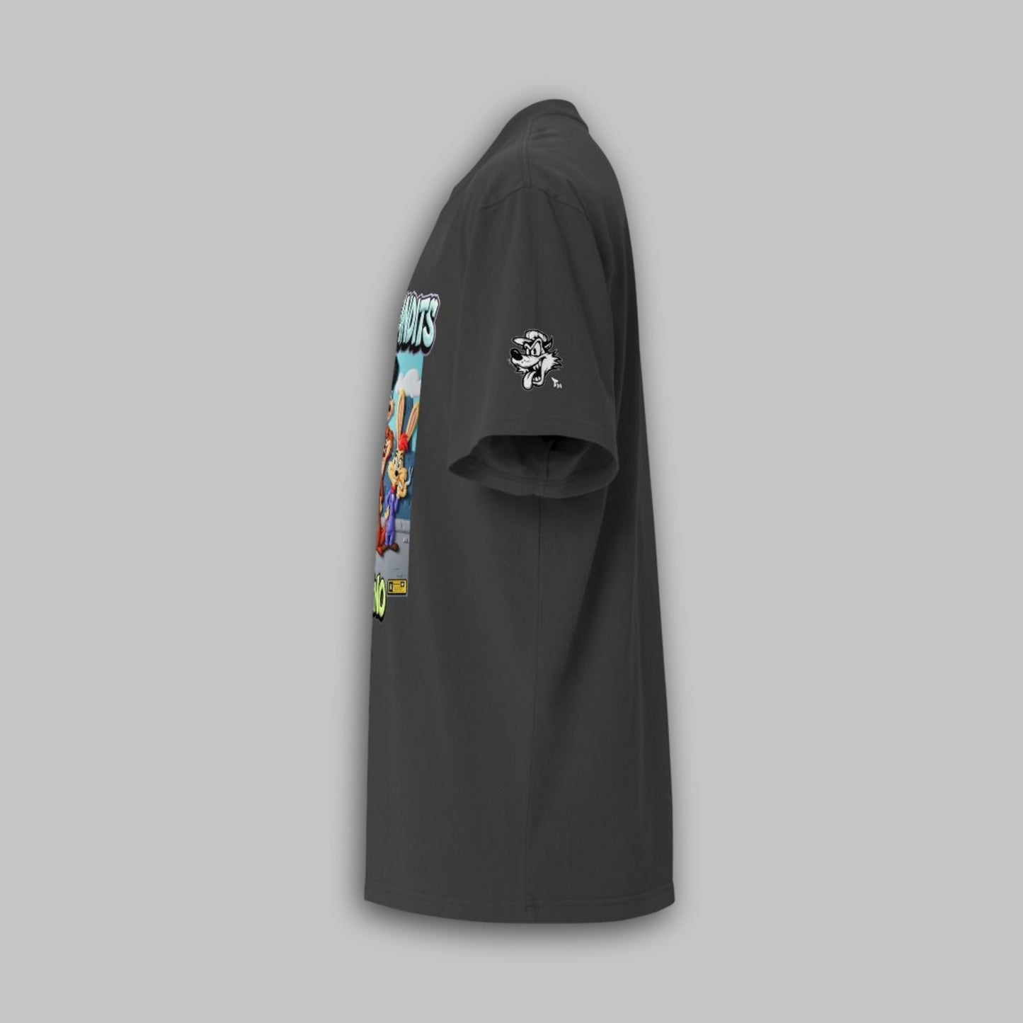 Block Bandits Crew – Oversized Cotton T-Shirt