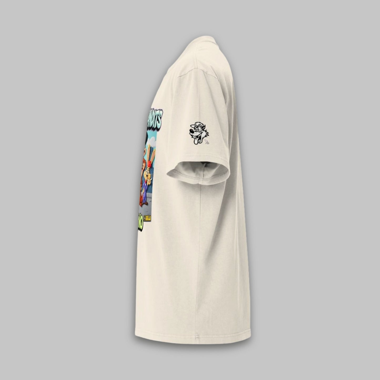 Block Bandits Crew – Oversized Cotton T-Shirt