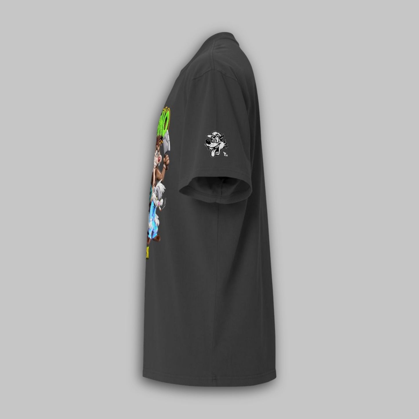 Brooklyn Mob Toon Crew – Oversized Cotton T-Shirt