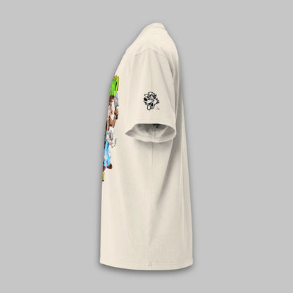 Brooklyn Mob Toon Crew – Oversized Cotton T-Shirt