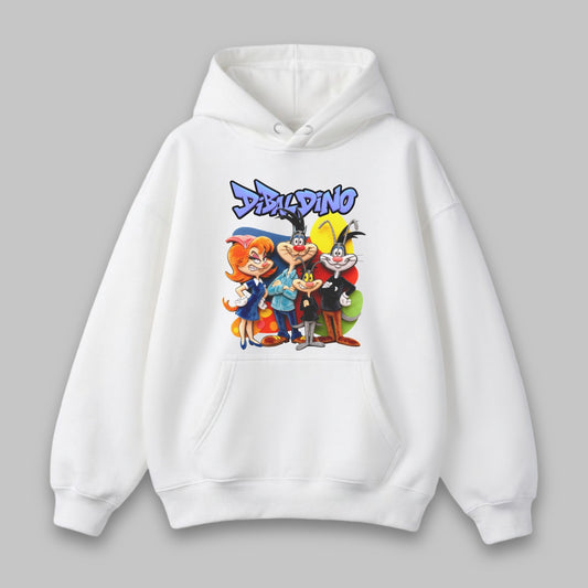Cartoon Crew Squad – Unisex Hoodie