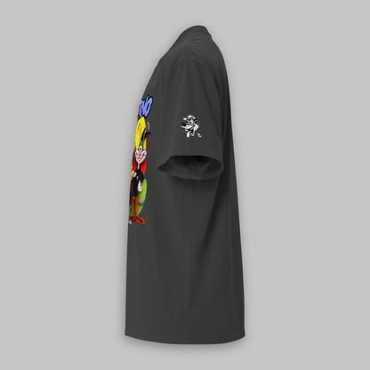 Cartoon Crew Squad – Oversized Cotton T-Shirt