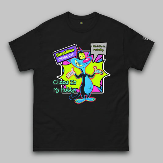 Chaos Cat Neon Edition – Unisex Classic T-Shirt