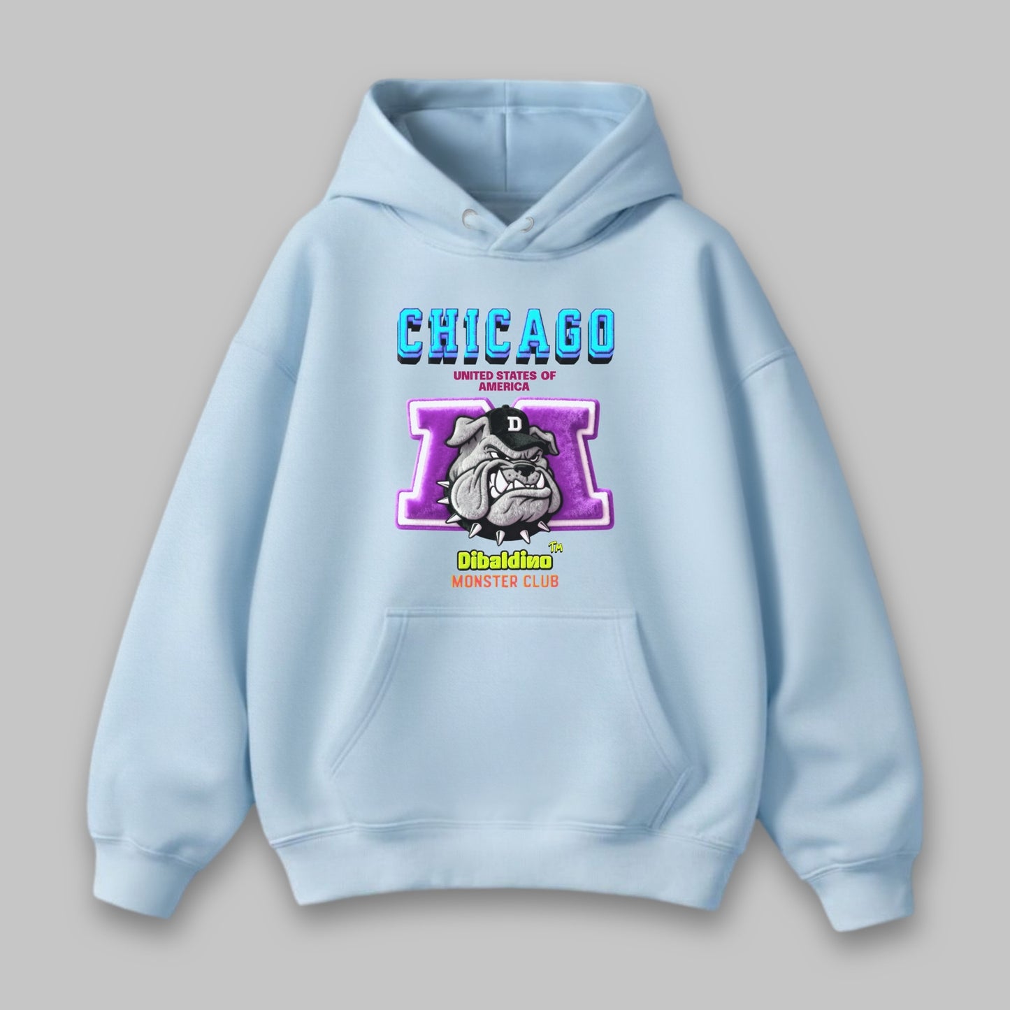 Chicago Bulldog Attitude – Unisex Hoodie