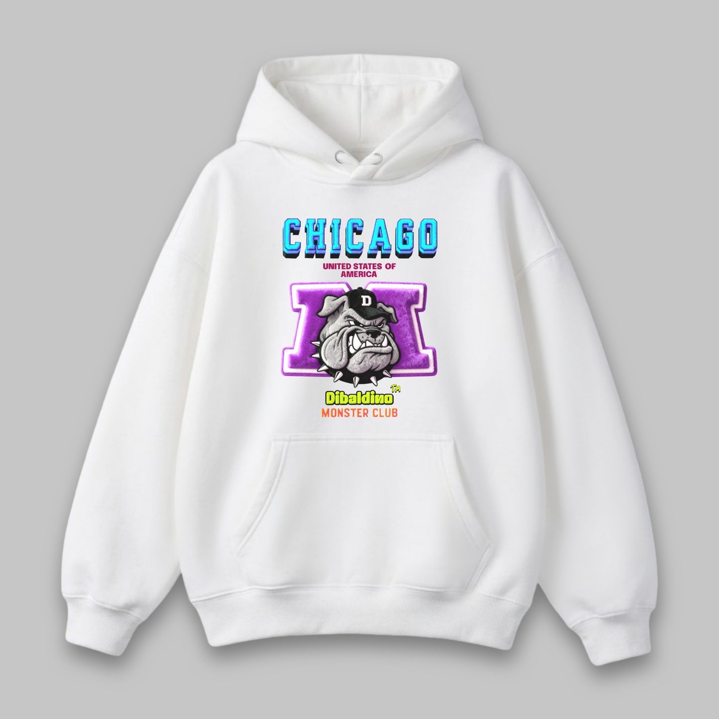 Chicago Bulldog Attitude – Unisex Hoodie
