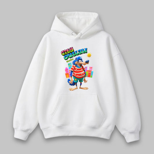 City Outlaw Wolf – Unisex Hoodie