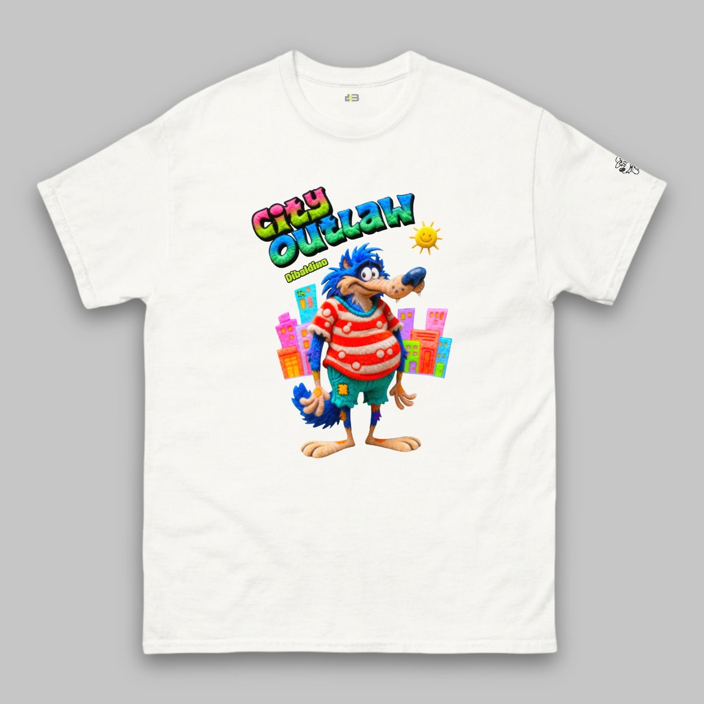 City Outlaw Wolf – Unisex Classic T-Shirt