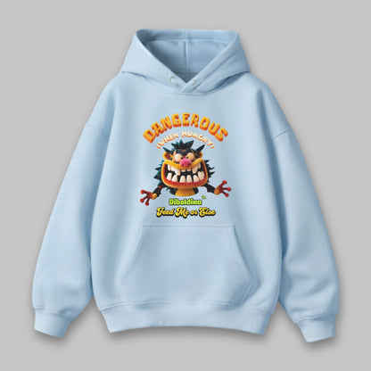 Dangerous When Hungry Monster – Unisex Hoodie