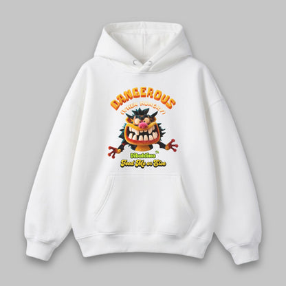 Dangerous When Hungry Monster – Unisex Hoodie