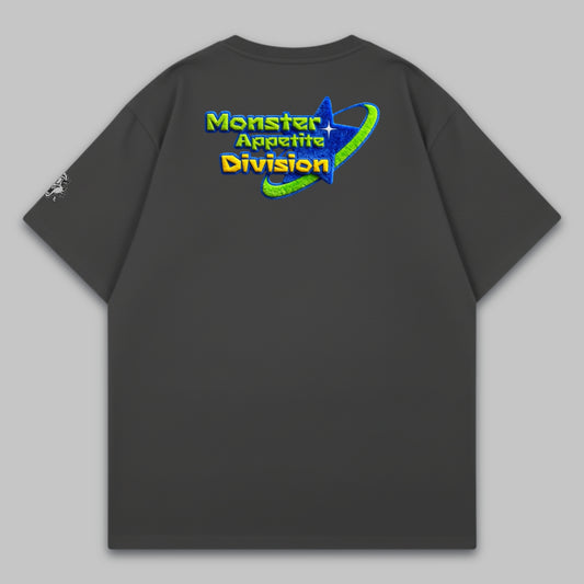 Dangerous When Hungry Monster – Oversize Baumwoll-T-Shirt