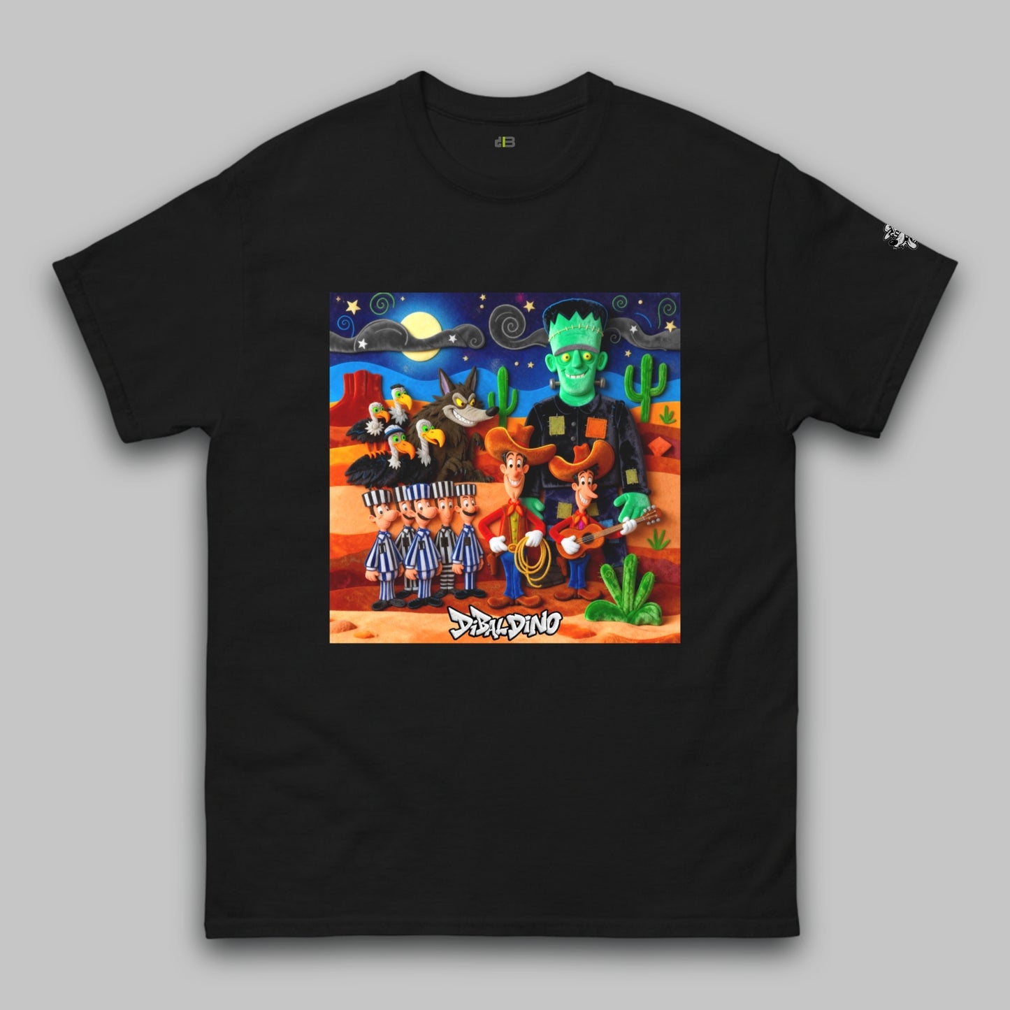 Desert Mayhem Cartoon – Unisex Classic T-Shirt