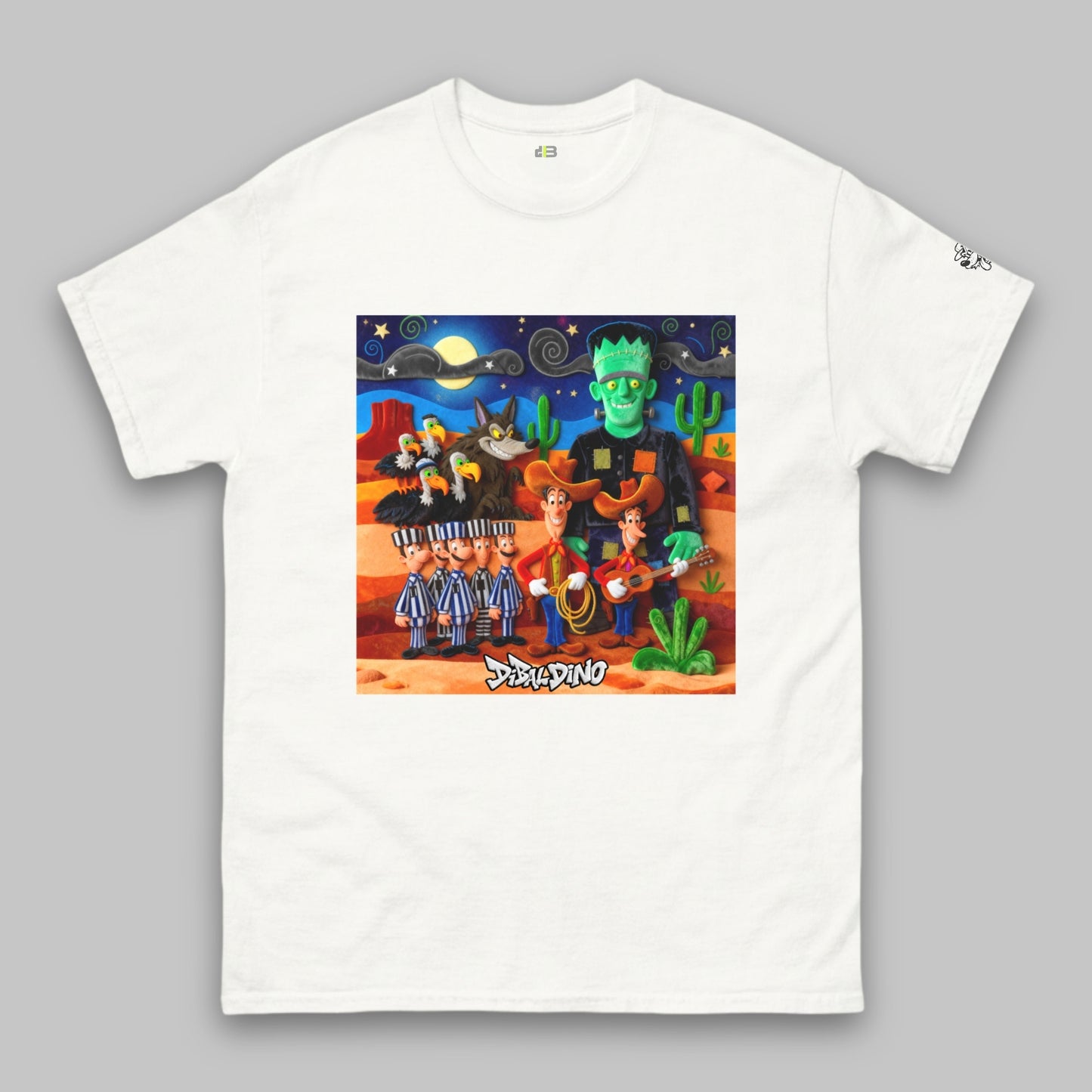 Desert Mayhem Cartoon – Unisex Classic T-Shirt