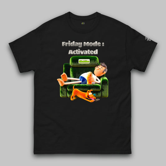 Friday Mode: Activated – Unisex Classic T-Shirt