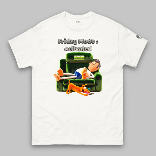 Friday Mode: Activated – Unisex Classic T-Shirt