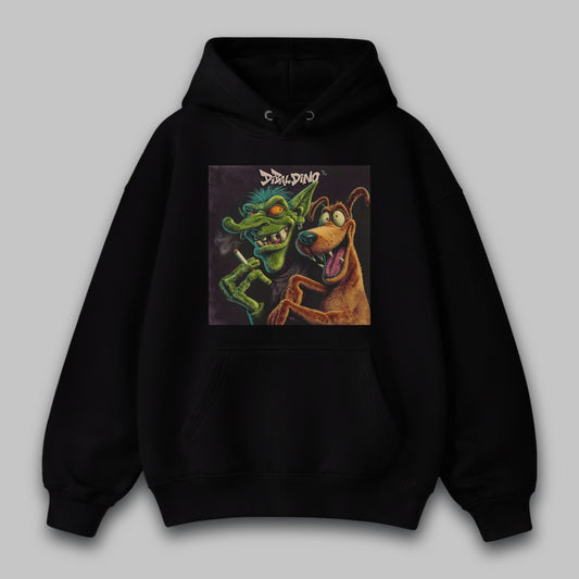 Goblin & Dog Chaos Duo – Unisex Hoodie
