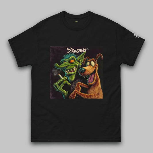 Goblin & Dog Chaos Duo – Unisex Classic T-Shirt