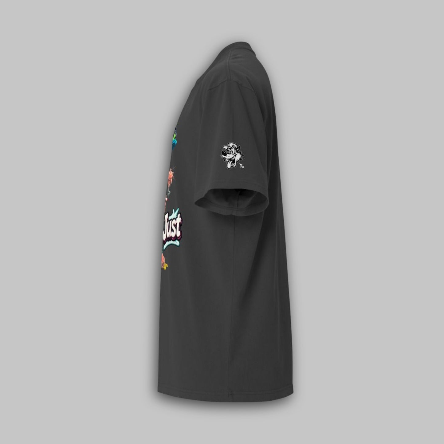 Just Smoke Vibes – Oversized Cotton T-Shirt