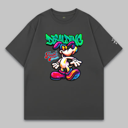 Just smile – Oversized Cotton T-Shirt