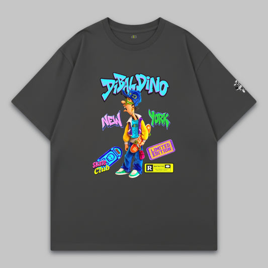 NYC Skate Rebel – Oversize Baumwoll-T-Shirt