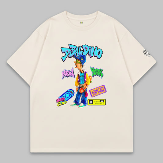 NYC Skate Rebel – Oversize Baumwoll-T-Shirt