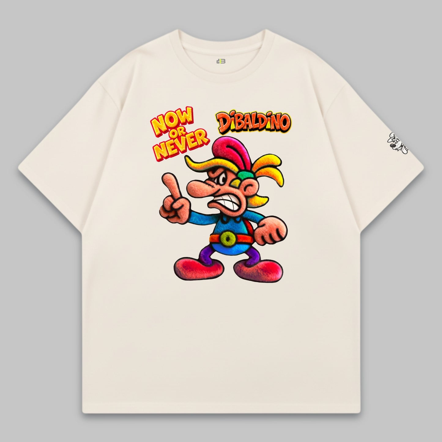 Now or Never – Oversized Cotton T-Shirt