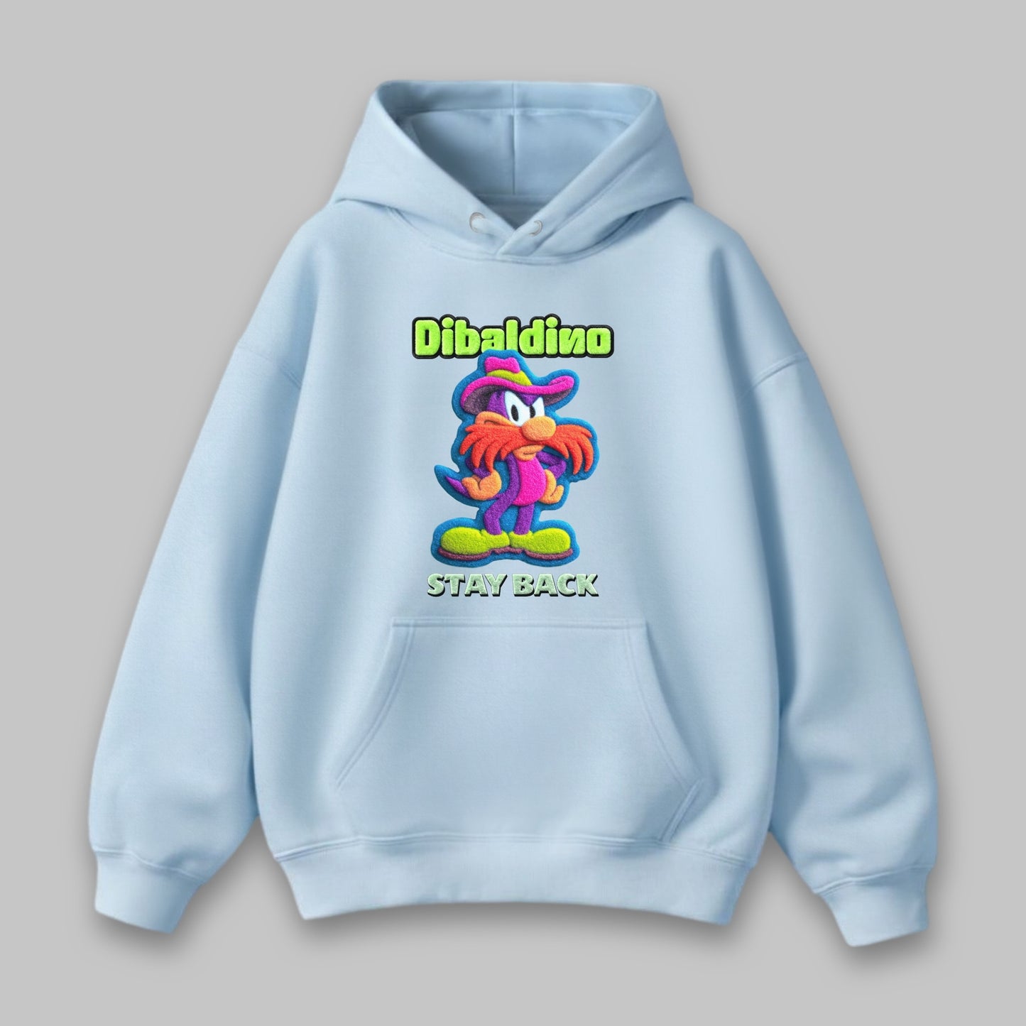 Stay Back Cowboy Trouble – DibaldiNo Edition – Unisex Hoodie
