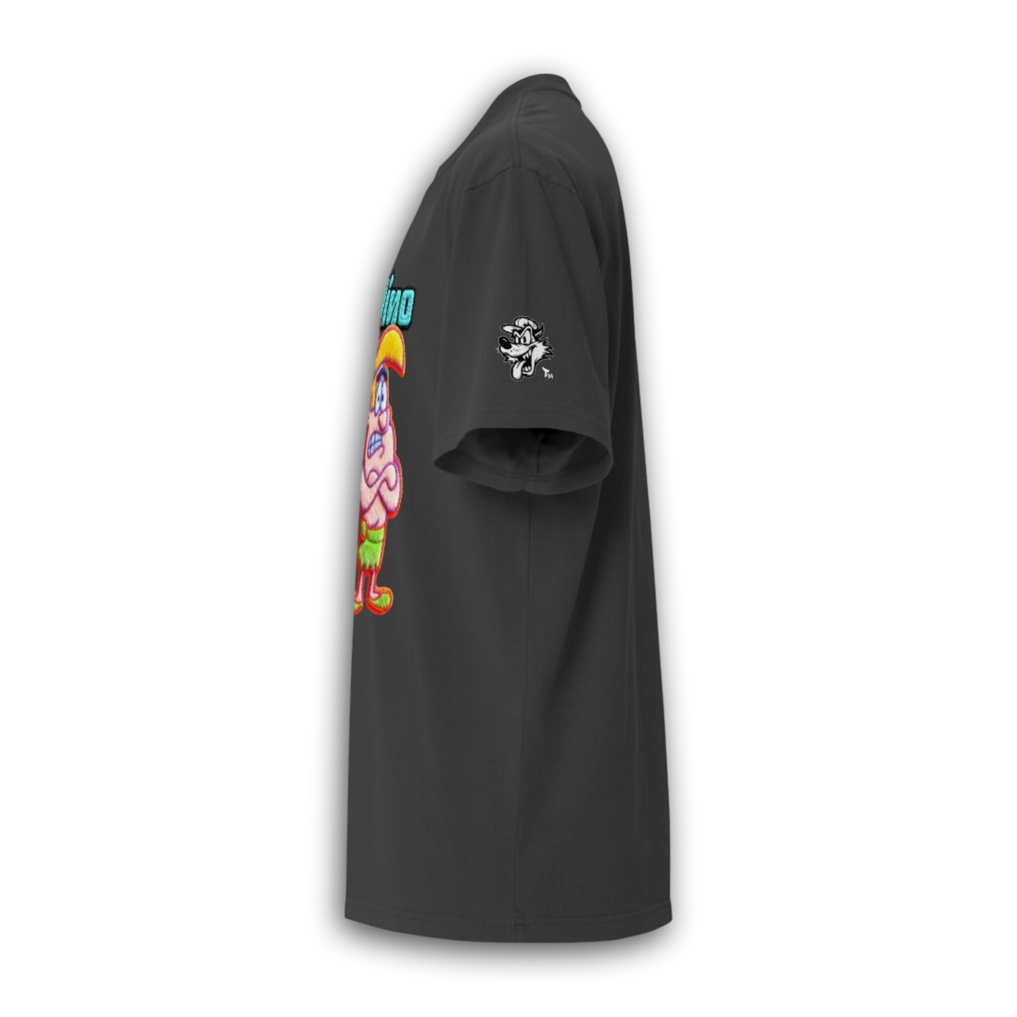 Stone Age Trouble Duo – Oversized Cotton T-Shirt