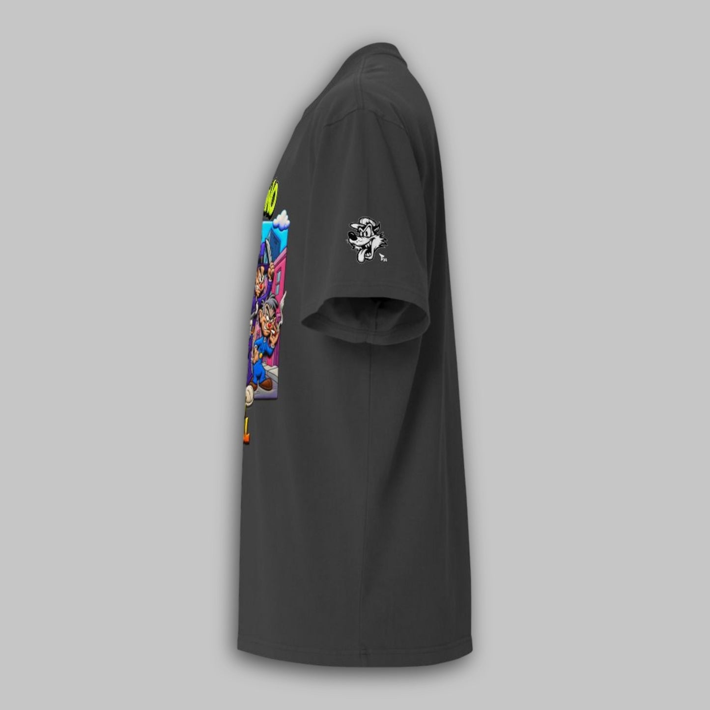 The Big Steal Crew – Oversized Cotton T-Shirt