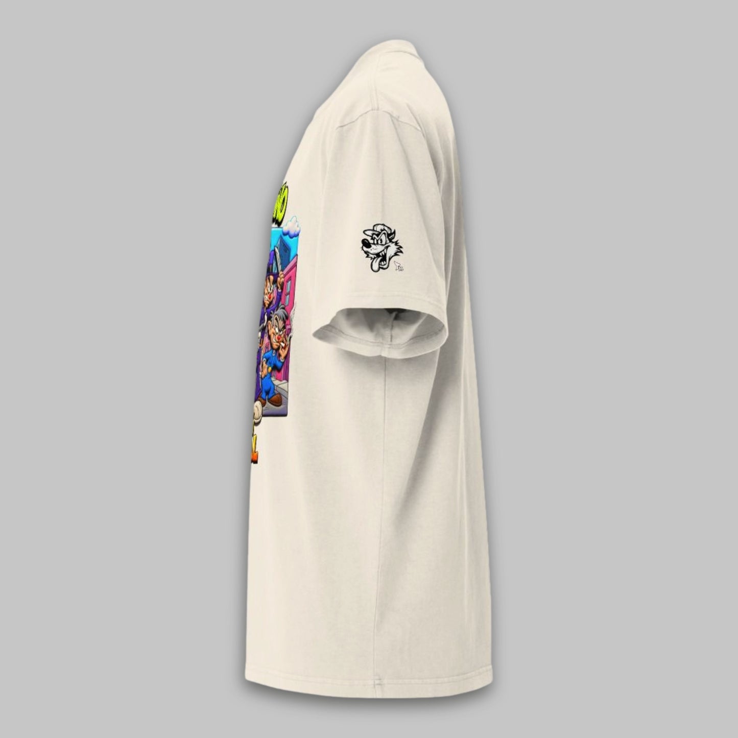 The Big Steal Crew – Oversized Cotton T-Shirt