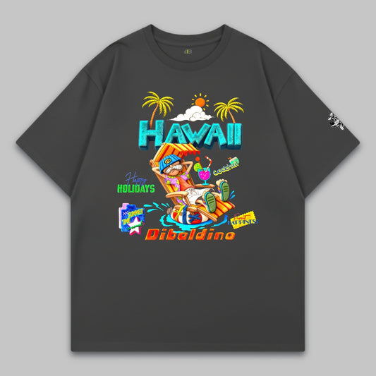 Vacation Mode Activated – Oversized Cotton T-Shirt