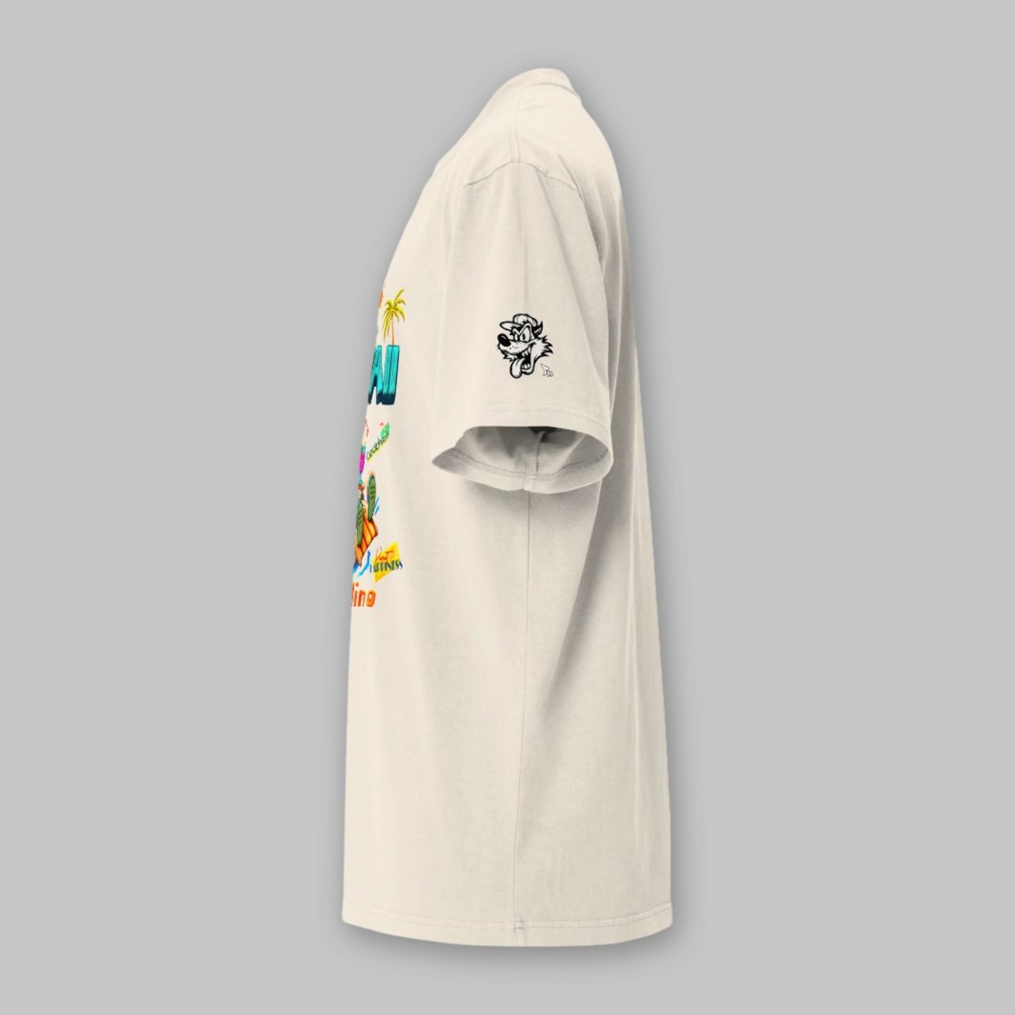 Vacation Mode Activated – Oversized Cotton T-Shirt
