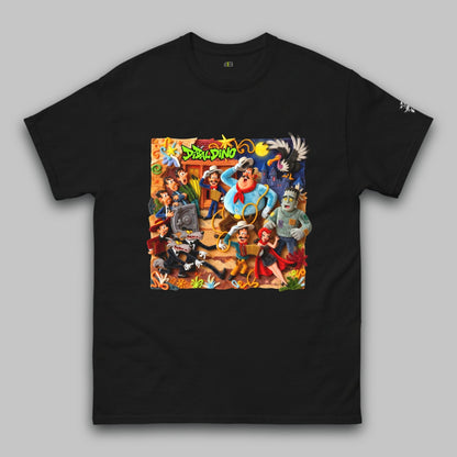 Wild West Chaos Cartoon – Unisex Classic T-Shirt