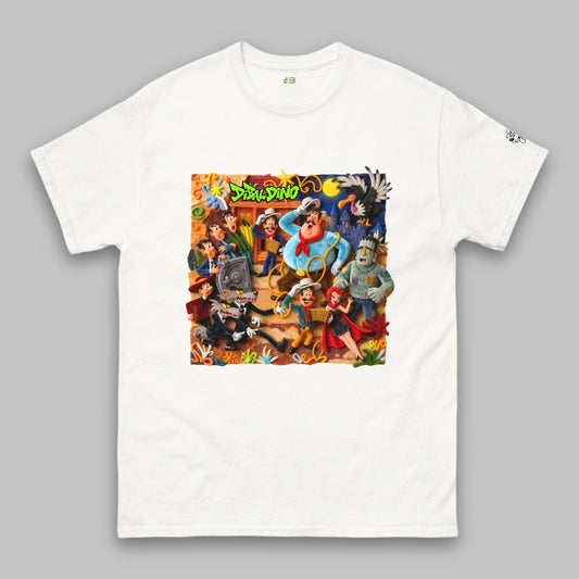 Wild West Chaos Cartoon – Unisex Classic T-Shirt