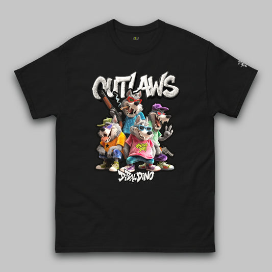 Wolf Outlaws Squad – Unisex Classic T-Shirt
